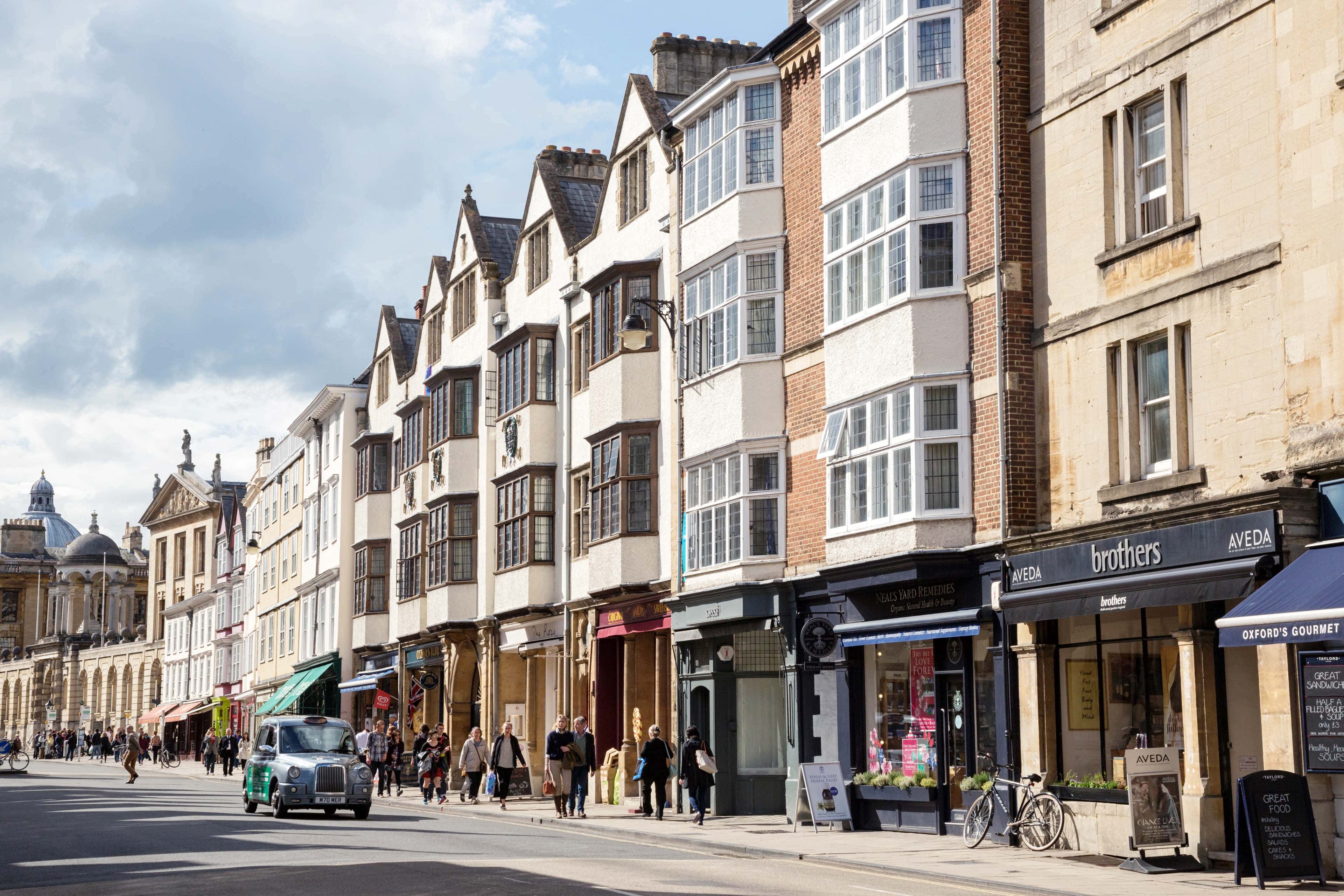 0004 - 2014 - Oxford City - Oxford - High res - High Street Shops - Web Hero